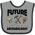 thumbnail image 3 of Inktastic Historian Future Archaeologist Boys or Girls Baby Bib, 3 of 4