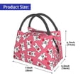 thumbnail image 2 of Balery French Bulldog Bolsa de Aislamiento Portátil – Bolsa de Almuerzo con Forro de Aluminio Mejorado, Funda Impermeable y Fácil de Limpiar para Picnic y Caja de Almuerzo, 2 of 6