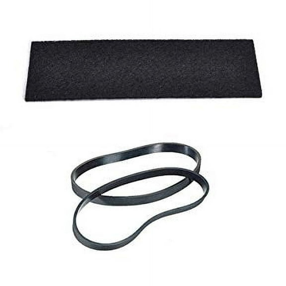 2031009 & 32074 Vacuum Cleaner 1 Filter with 2 Flat Belts for Models 26T5, 35766, 3576M, 35452, 3525R, 3530D, 3530R, 46E5, 3545, 3545D, 3537, 3522, 35221, 35223, 35224, 35225, 35226, 46E5