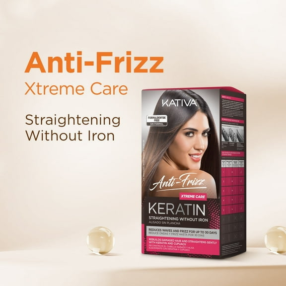 KATIVA BRAZILIAN STRAIGHTENING KIT S/PLA XTREME CARE ANTIFRIZZ