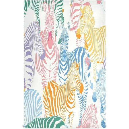 

Bestwell 1Pcs Zebra Safari Wildlife Kitchen Dish Towel Set Drying Kitchen Towels Tea Towels Gift Set for Drying Cleaning Cooking Baking 28x18 inch