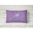 thumbnail image 2 of Carolines Treasures 8865PW1216 Dragonfly on Purple Canvas Fabric Decorative Pillow, 12H x16W, multicolor, 2 of 3