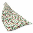 thumbnail image 2 of Food Lounger Chair Bag, Chilli Peppers and Parsley Leaves Health Cooking Spice Jalapeno Mexican, High Capacity Storage with Handle Container, Lounger Size, Dark Pink Green Orange, by Ambesonne, 2 of 5