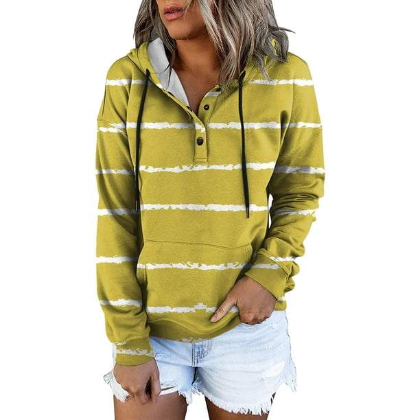 nsendm Womens Sweatshirt Adult Female Clothes Long Jacket Tunic