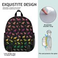 thumbnail image 5 of Rainbow Puppy Backpack Backpack for School,Cute School Bag,Schoolbag with Adjustable Shoulder Straps & Padded Back,13.8"x11.4"x6", 5 of 6