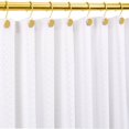 thumbnail image 4 of SNNROO Black Shower Curtain Hooks  Rustproof Shower Curtain Rings for Bathroom  Metal Shower Hooks for Shower Curtain Rod  Modern Decorative Shower Curtain Hangers Set of 12  Round Heavy, 4 of 4