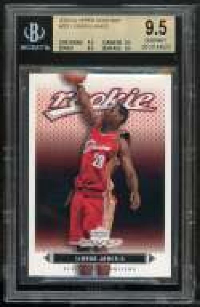 LeBron James Rookie Card 2003-04 Upper Deck MVP #201 BGS 9.5 (9.5