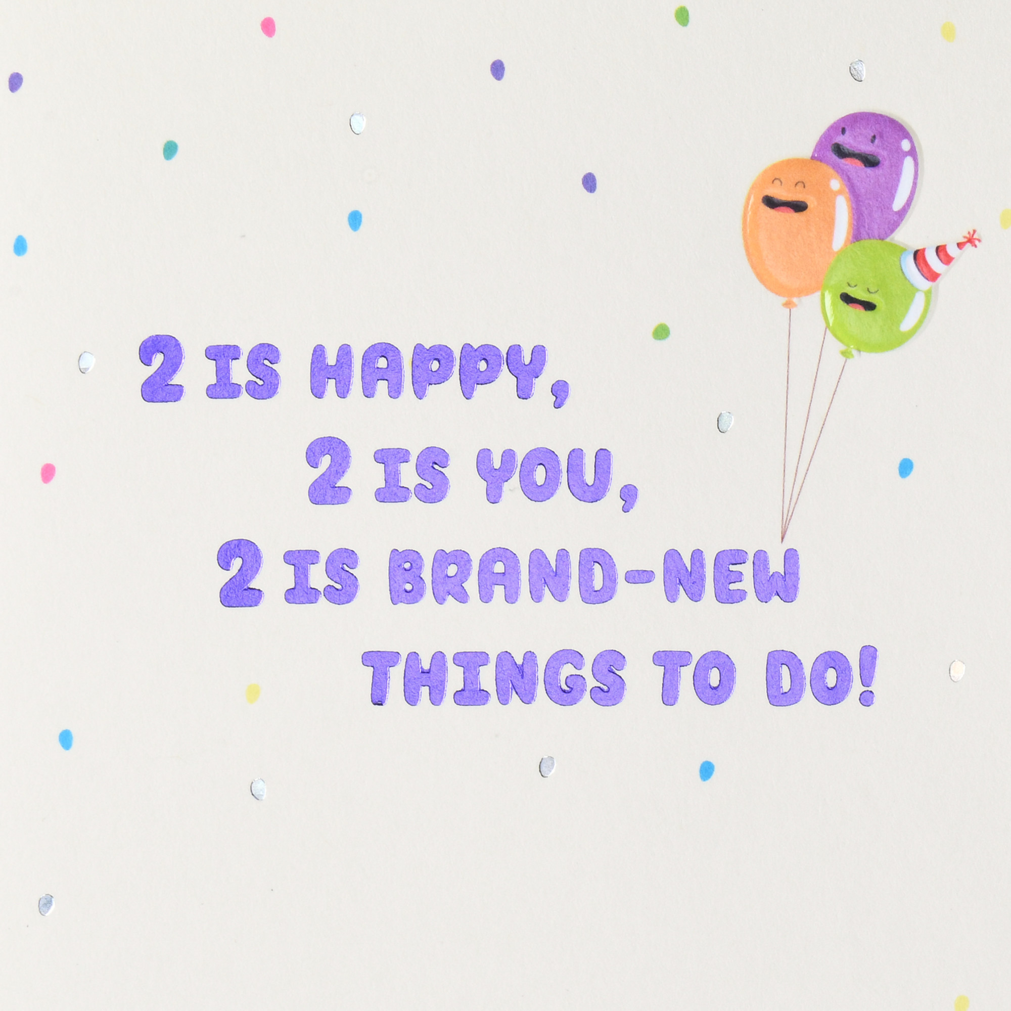 Hallmark 2nd Birthday Card (All the Fun)