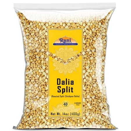 Rani Daliya Split (Roasted Split Chickpeas Dalia) 400g (14oz) ~ All Natural | Vegan | Indian Origin
