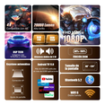 thumbnail image 2 of Proyector Profesional Android 11 1080p Con Wifi Lab.G, Blanco, 2 of 5