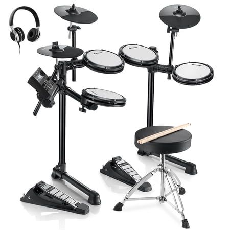 Donner Ded-200 Lite Electronic Drum Kit with Mesh Pads
