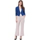 thumbnail image 3 of Chaqueta Corta Allegra K Casual Sin Cuello Azul XS, 3 of 6