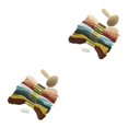 thumbnail image 1 of Toystoory Práctico Costura De Darning Forma De Seta Herramientas De Costura Rojo Conjunto de hongos para zurcir 2Conjunto, 1 of 1