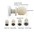 thumbnail image 3 of Advancent Deslizador de polea para puerta de ducha, 8 piezas, rueda extraíble, guía deslizante para el hogar, accesorios de repuesto Juegos de accesorios de baño 19 mm Advancent HA067418-01, 3 of 6
