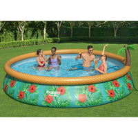 Bestway Fast Paradise Palms Round Inflatable Pool Set