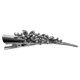 thumbnail image 2 of Pinza para el cabello de metal con forma de pico de pato, pinza de cocodrilo con diamantes de imitación, pasador brillante, accesorio para mujer, 2 of 8