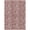 Pink, variant on HomeRoots 626594 3 x 5 ft. Blush & Pink Floral Washable Transitional Indoor & Outdoor Rectangle Area Rug