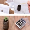thumbnail image 2 of Pellets de iniciación de semillas comprimidas, 10 Uds., vainas nutritivas de fibra de coco, tierra para macetas, bloque de suelo para vivero sin turba, 2 of 5