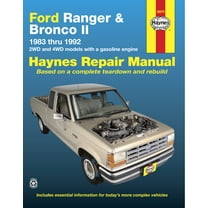 Ford Ranger & Bronco II 2WD & 4WD Gas Models (83-92) Haynes Repair Manual ^