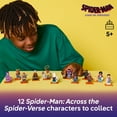 thumbnail image 4 of LEGO Minifigures Spider-Man: Across the Spider-Verse - Mystery Box with 1 of 12 Kids Toys for Pretend Play - Super Hero Action Figures for Boys & Girls, Ages 5+ - Party Favors for Birthdays - 71050, 4 of 10
