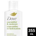 thumbnail image 2 of Dove Shampooing Concombre et Hydratation Soin des Protéines Bio, 355 ml, 2 of 6