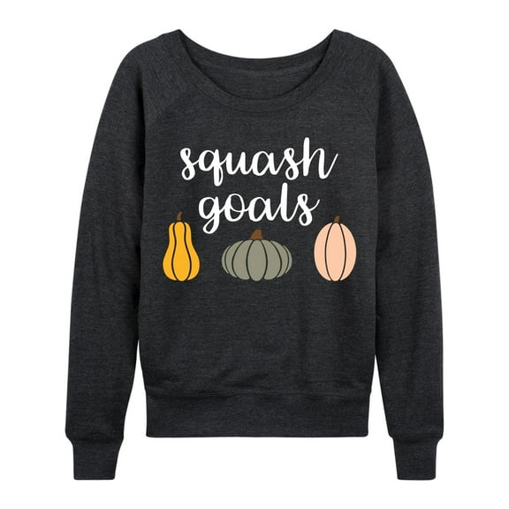 Instant Message - Squash Goals - Women's French Terry Long Sleeve Shirt