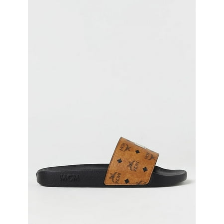 

Mcm Flat Sandals Woman Camel Woman