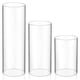 thumbnail image 1 of 3 portavelas de vidrio con forma de tubo, cubierta para portavelas de té, accesorios para velas, 1 of 6