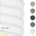 thumbnail image 6 of Yellow Blinds Cordless Light Filtering Honeycomb Cellular Shade Skyline Mist - 43"W X 48"H, 6 of 9