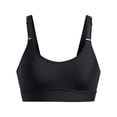 thumbnail image 2 of Top deportivo Under Armour Infinity de impacto medio, negro, talla grande, 2 of 5