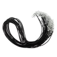 thumbnail image 2 of 20pcs 20 "colr de Cuero Que Rebordea El Cordón de Cadena de Cierre de ngosta Sunnimix Collar de cadena de cordón de cera, 2 of 7