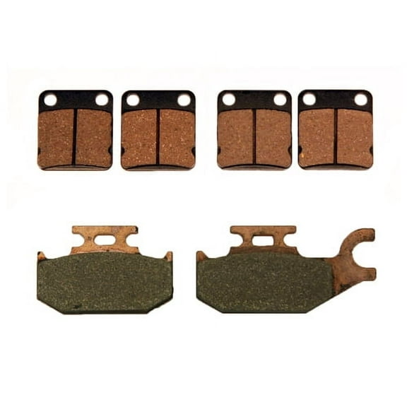 Front Rear Brake Pads for for Yamaha Kodiak 400 2x4 4x4 2000 2001 2002