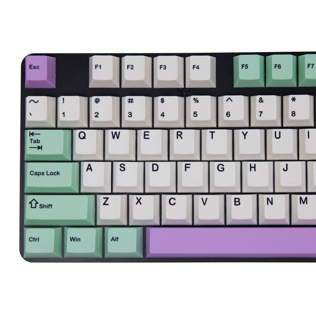 Cherry Profile PBT Mint Ice Cream Keycaps