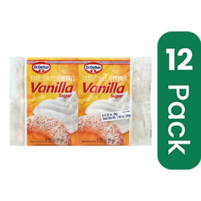 Dr. Oetker Vanilla Sugar 6 Pack 1.88 oz (Pack Of 12) Dr. Oetker Vanilla Sugar 6 Pack 1.88 oz (Pack Of 12)