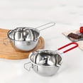 thumbnail image 3 of HLONK Stainless Steel Double Boiler Pot - Culinary Companion for Chocolate  Butter  Candy Making - PVC-Free Kitchen & Restaurant Essential, 3 of 6