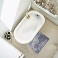 thumbnail image 4 of Alfombrilla de baño para bañera, suave y lavable, de lujo, fácil de lavar a máquina. A, 4 of 9