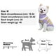 thumbnail image 2 of Suéter de gato a rayas Suéter de gato tejido de punto, ropa de cachorro gatito para hombres y mujeres, muy elástico, suave, cálido púrpura, 2 of 5