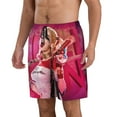 thumbnail image 2 of Harley Quinn Mens Swim Trunks Quick Dry Board Shorts With Mesh Lining, Beach Shorts Swimwear Bathing Suits, 2 of 7