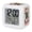 Letter B, variant on Independence Day Digital Alarm Clock for Bedrooms,Smart LED Alarm Clock with 7 Color Changing Night Light,Letter U Monogram USA Star Stripes Flag Silent Wake Up Clocks for Sleep Study 3.2"x3.2"