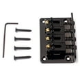 thumbnail image 3 of Maoww Single Bridge Iron Instrument Accessories Screws Professional Pull Strings Board Thickened Design Replaced Part Neck Joint Plate, 3 of 6