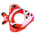 thumbnail image 2 of Adventurous Fish Inflatable Pool Tube - Novelty Orange Swim Ring for Kids, 2 of 2
