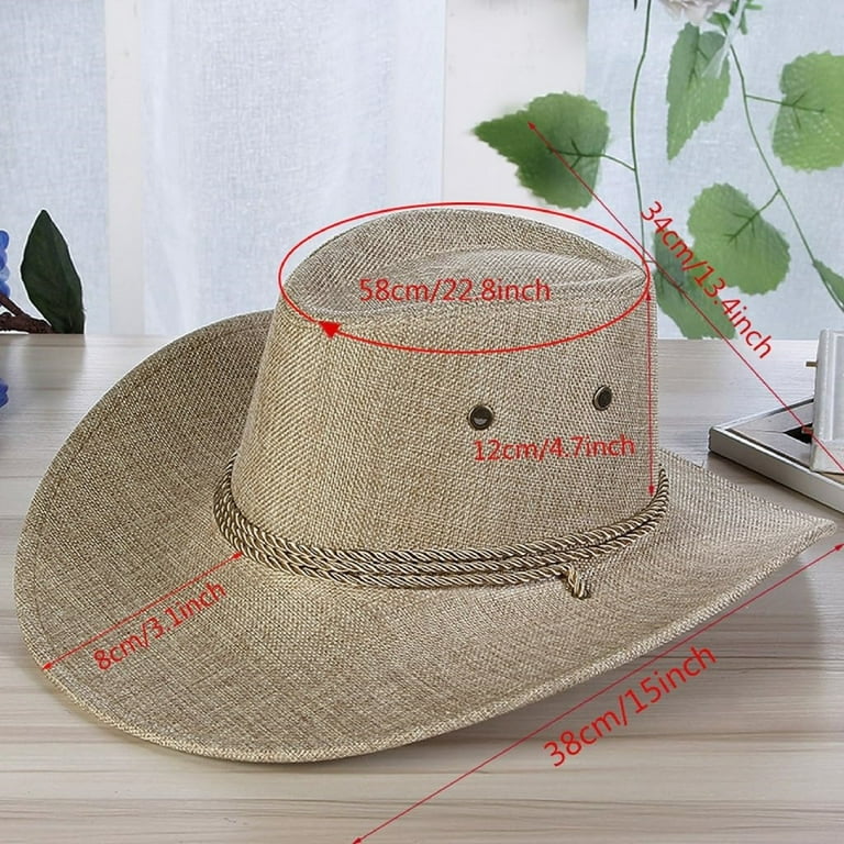 Audhol Panama Hat Men Men's Summer Sun Hat Panama Hat Men's Hat