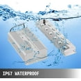 thumbnail image 6 of VEVOR Ultrasonic Mist Maker, 12 Head Stainless Steel Pond Mister Atomizer Fogger Humidifier with Water Fountain Power Supply Fogger Humidifier, 6 of 9