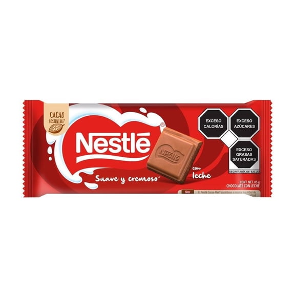 Chocolate Tabletas Nestlé con Leche 85 g