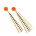thumbnail image 2 of 2pcs Car Antenna Toppers Auto Antenna Ball Decorations Car Antenna Ornament with Long Ribbon, 2 of 9