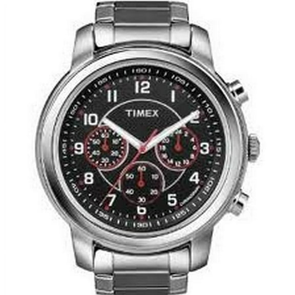 T2N166 Mens Silver Stainless Steel Chronograph Watch