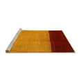 thumbnail image 2 of Ahgly Company Machine Washable Indoor Rectangle Abstract Yellow Contemporary Area Rugs, 2' x 3', 2 of 4