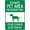 Warning Sign 1, variant on Slow Down Sign – 8x12 Inch RustFree Aluminum,Reflective & Weatherproof Metal Sign,Funny Dog Speeding Warning for Home,Business,or Driveway Safety