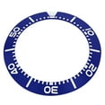 thumbnail image 2 of BEZEL INSERT FOR SEIKO DIVER WATCH SBCZ011 SBCZ013 SKA367P SKA371P SKA413P BLUE, 2 of 2