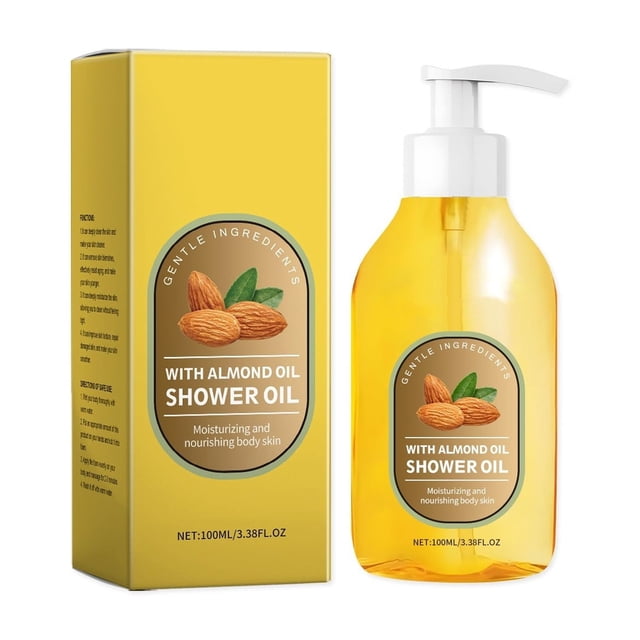 Gentle Moisturizing Bath Oil Nourishing & Soothing Formula For Soft Hydrated Skin(100ml)